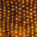 Гирлянда Сеть 2х1,5 м, черный ПВХ, 288 LED тёплый белый