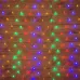 Гирлянда Сеть 1х1,5 м, прозрачный ПВХ, 96 LED мультиколор Гирлянда Сеть 1х1,5 м, прозрачный ПВХ, 96 LED мультиколор