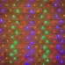 Гирлянда Сеть 1,5х1,5 м, прозрачный ПВХ, 150 LED мультиколор Гирлянда Сеть 1,5х1,5 м, прозрачный ПВХ, 150 LED мультиколор