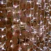Гирлянда светодиодная Занавес 2х3м 600 LED БЕЛЫЙ прозрачный ПВХ IP65 постоянное свечение 230В соединяется NEON-NIGHT нужен шнур 303-500-1