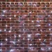 Гирлянда Занавес 2х6м 768 LED БЕЛЫЙ прозрачный ПВХ IP65 эффект мерцания 230В нужен блок 303-500-1