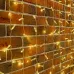 Гирлянда светодиодная Занавес 2х6 м 768 LED теплый белый, прозрачный ПВХ, IP65, эффект мерцания, 230 В нужен блок питания