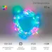 Гирлянда смарт Нить из росы с крупными светодиодами 10 м, 100 RGB-светодиодов