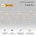 Гирлянда светодиодная Бахрома (Айсикл), 5,6x0,9м, 240 LED ТЕПЛЫЙ БЕЛЫЙ, белый КАУЧУК 3,3мм, IP67, постоянное свечение, 230В NEON-NIGHT нужен шнур питания 315-001
