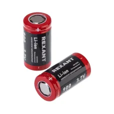 Аккумулятор Li-ion 18350 unprotected 900 mAH 3.7 В