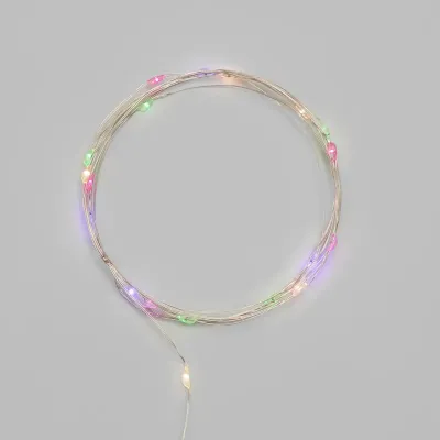 Гирлянда светодиодная Роса 2м 20 LED мультиколор IP20 2хАА (в комплект не входят)