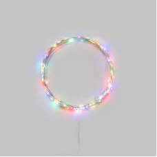 Гирлянда светодиодная Роса 10м 100 LED МУЛЬТИКОЛОР IP20 3хАА (в комплект не входят)