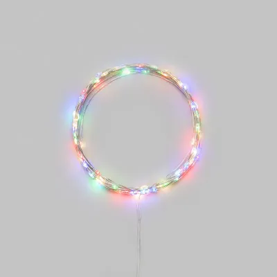 Гирлянда светодиодная Роса 10м 100 LED МУЛЬТИКОЛОР IP20 3хАА (в комплект не входят)