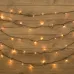 Гирлянда Твинкл Лайт 4 м, темно-зеленый ПВХ, 25 LED, тёплый белый
