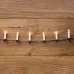 Гирлянда свечи 6 м, темно-зеленый ПВХ, 30 LED тёплый белый
