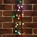 Гирлянда Мультишарики 17,5мм, 20 м, 200 LED RGB, черный ПВХ, IP65, быстрая смена цвета, 230В соединяется NEON-NIGHT (нужен шнур питания 303-500)