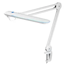 Лампа настольная бестеневая на струбцине 60 LED, белая