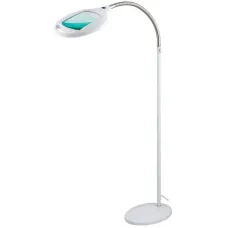 Лупа напольная , 3D, с подсветкой 42 LED, белая