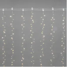 Гирлянда Занавес из росы Фейерверк 3х3 м 900 LED теплый белый, IP20, 230 В