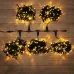 Гирлянда LED ClipLight 24 V, 5 нитей по 20 м, диоды тёплый белый, Flashing