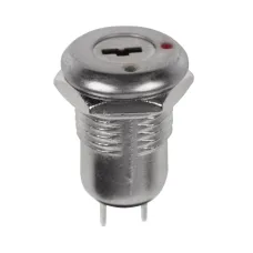 Выключатель ключ диаметр 12 250В 0.5А (2с) вкл-выкл (K12-01)