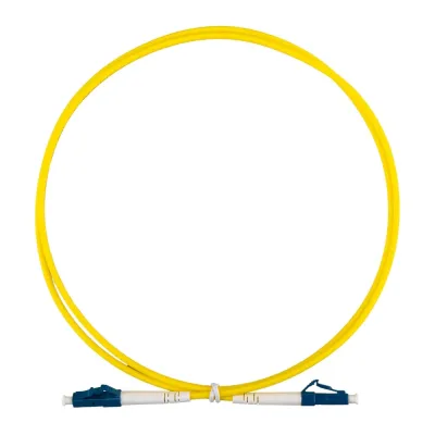 Патч-корд оптический одномодовый (SM) 9/125 OS2 LC/UPC–LC/UPC 3мм симплекс LSZH 5м желтый