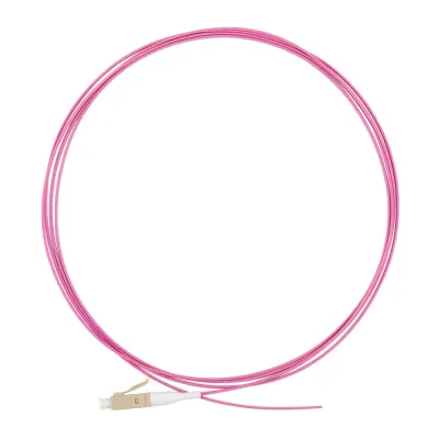Пигтейл оптический MM 50/125 OM4 LC/UPC 0.9мм LSZH 1.5м