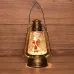 Декоративный LED-фонарь с эффектом снегопада и под