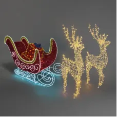 Фигура Олени с санями