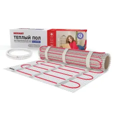 Теплый пол, нагревательный мат Classic RNX-12-1800 12м2, 0,5х24м, 1800Вт двухжильный, с экраном