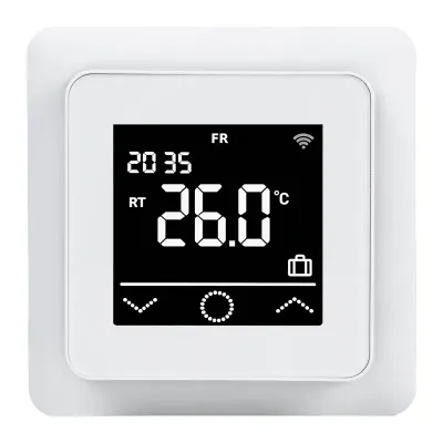 Терморегулятор ClimaHome W сенсорный программируемый Wi-Fi белый