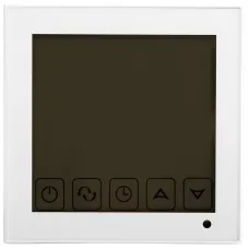 Терморегулятор цифровой R200W сенсорный, программируемый, белый