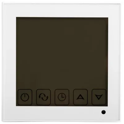 Терморегулятор цифровой R200W сенсорный, программируемый, белый
