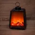 Камин светодиодный лофт USB с эффектом живого огня 17х10х24.5 см