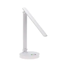 Светильник настольный с RGB-ночником LED 12Вт белый с диммером