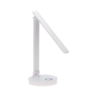 Светильник настольный с RGB-ночником LED 12Вт белый с диммером