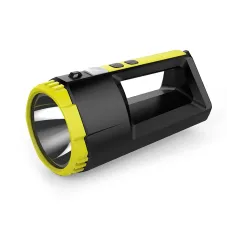 Фонарь прожекторный, 5 режимов, с наплечным ремнем и функцией Power bank, СОВ