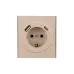Розетка STRONG одинарная с/з скрытой установки з/ш 16А с USB A+C быстрой зарядки 5В/3А механизм шелк Розетка STRONG одинарная с/з скрытой установки з/ш 16А с USB A+C быстрой зарядки 5В/3А механизм шелк