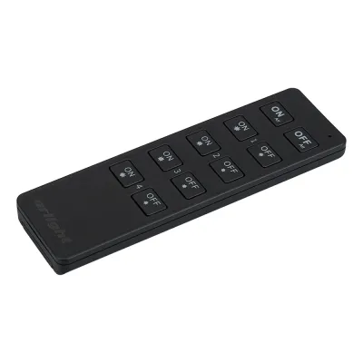 Пульт SMART-R7-DIM 4 зоны, 2.4G ARL, IP20 пластик, 5 лет