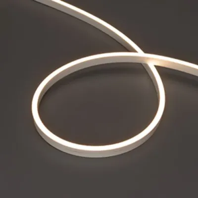 Лента светодиодная герметичная MOONLIGHT-SIDE-A120-06x12mm 24V Warm3000 (9.6 W/m, IP65, 0,5m, wire x1) (ARL, 120 LED/m)