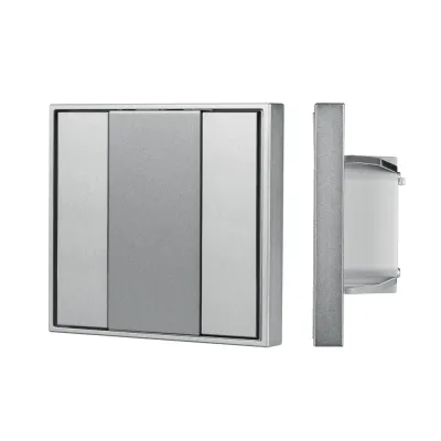 Панель кнопочная INTELLIGENT DALI-201-23-2K-D2-IN Silver BUS, Frame IARL, IP20, металл, 3 года