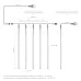 Панель SMART-P98-DIM-G-IN White 230V, 1.5A, 0/1-10V, Rotary, 2.4G ARL, стекло