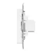 Механизм розетки HDMI+RJ45 (cat5), белый Эпика EKF