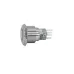 Выключатель кнопочный GQ22-L-11E/R/220V/S, красный, металл, 1C1NO1NC, цилиндр с подсветкой 220В AC/DC, d22мм, IP65  (ЭТ)