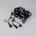 Гирлянда светодиодная декоративная ARD-STRING-CLASSIC-1000-BLACK-100LED-MILK-PULSE White 230V, 7W ARDCL, IP65