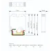 Клемма проходная, винтовой зажим , синяя  57A/800В/10мм2/  (1 уп-50шт) ABK 10 BU-V0 KLR