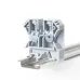 Клемма проходная, винтовой зажим, серая 76A/800В/16мм2/ (1 уп-40шт) ABK 16-V0 KLR