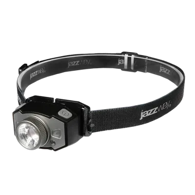Фонарь JAZZway AccuH1-L5WZ-bk (черно-сер.)