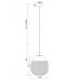 Светильник подвесной  Maytoni Lune P072PL-L5W3K LED 5W Белый