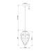 Светильник подвесной Maytoni Globo P052PL-01PK E27х1х40W Хром