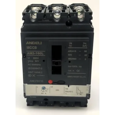 Выключатель автоматический AM2-160L 50A (35A-50A) 36KA TM расцепитель