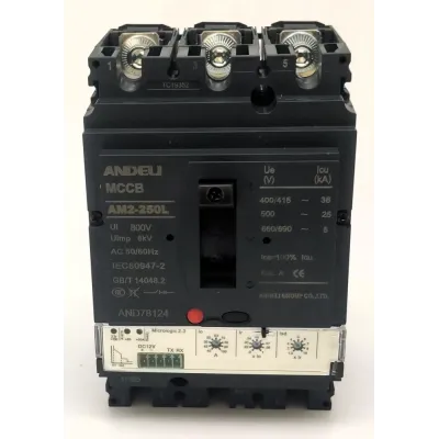 Выключатель автоматический AM2-250L-2.3SE 100A (40A-100A) 36KA электронный расцепитель