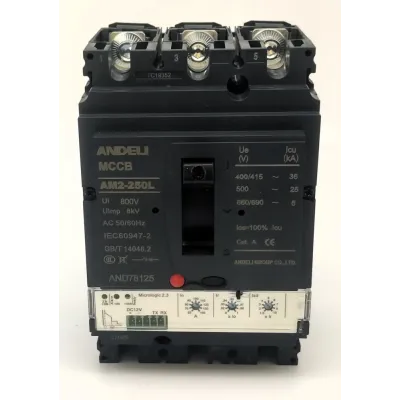 Выключатель автоматический AM2-250L-2.3SE 160A (63A-160A) 36KA электронный расцепитель