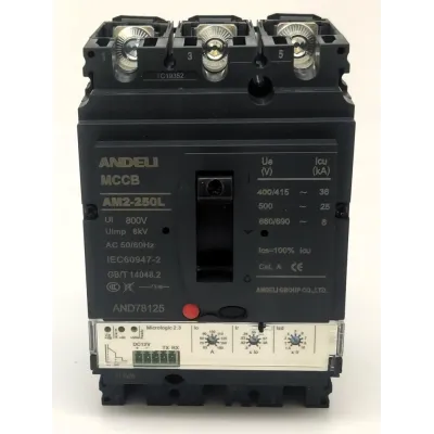 Выключатель автоматический AM2-250L-2.3SE 250A (100A-250A) 36KA электронный расцепитель