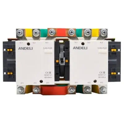 Контактор силовой CJX2-F225Ns реверс 225A 230В/АС3 50Гц